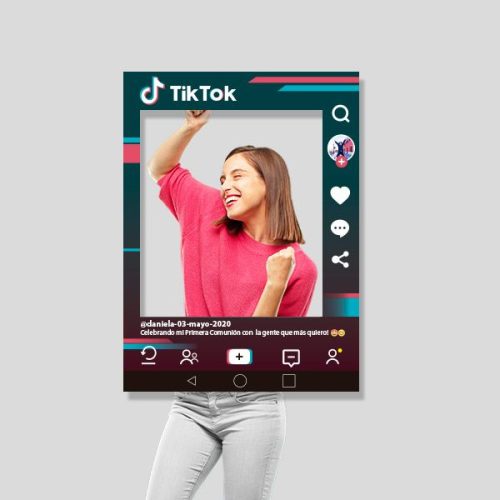 Marco de fotos TikTok