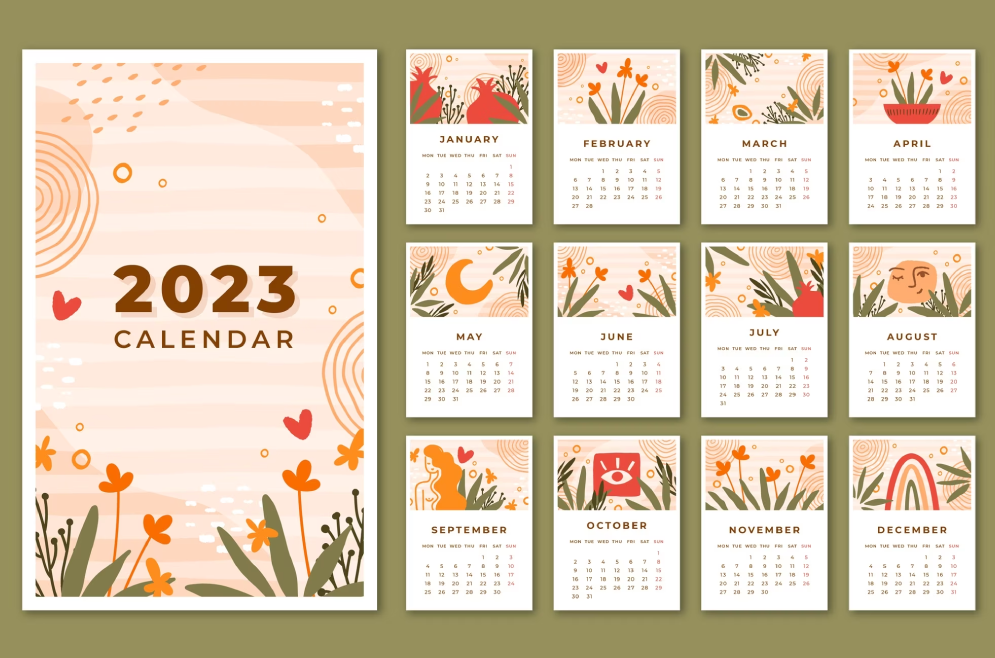 calendarios personalizados 2023